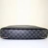 Louis Vuitton Sabana briefcase in grey damier canvas and black leather - Detail D4 thumbnail