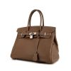 Hermes Birkin 30 cm handbag in etoupe Swift leather - 00pp thumbnail