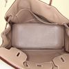 Bolso de mano Hermes Birkin 30 cm en cuero swift marrón etoupe - Detail D2 thumbnail