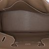 Hermes Birkin 35 cm handbag in etoupe togo leather - Detail D2 thumbnail