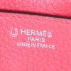 Borsa Hermes Birkin 35 cm in pelle togo rosa Jaipur - Detail D3 thumbnail