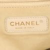 Chanel Deauville shopping bag in blue denim and blue leather - Detail D4 thumbnail