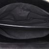Porta-documentos Bottega Veneta en cuero trenzado negro - Detail D2 thumbnail