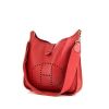 Hermes Evelyne large model shoulder bag in red epsom leather - 00pp thumbnail
