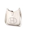 Hermes Evelyne small model shoulder bag in white epsom leather - 00pp thumbnail