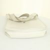 Hermes Evelyne small model shoulder bag in white epsom leather - Detail D4 thumbnail