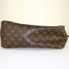 Louis Vuitton Deauville handbag in brown monogram canvas and natural leather - Detail D4 thumbnail