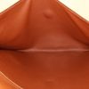 Pochette Hermes Rio grand modèle en cuir Barénia marron - Detail D2 thumbnail
