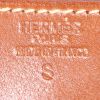 Pochette Hermes Rio modello grande in pelle Barenia marrone - Detail D3 thumbnail