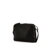 Bottega Veneta Nodini shoulder bag in black leather - 00pp thumbnail