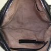 Bottega Veneta Nodini shoulder bag in black leather - Detail D2 thumbnail