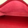 Borsa portadocumenti Hermès Sac à dépêches in pelle Mysore rossa - Detail D2 thumbnail