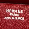 Hermès Sac à dépêches briefcase in red Mysore leather - Detail D3 thumbnail