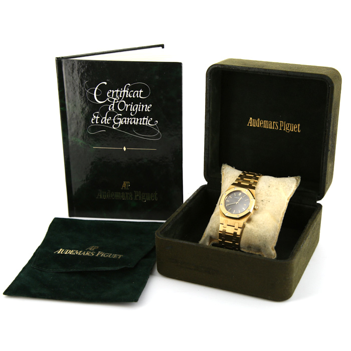 Reloj Audemars Piguet Royal Oak de oro amarillo Circa  1990 - Detail D2