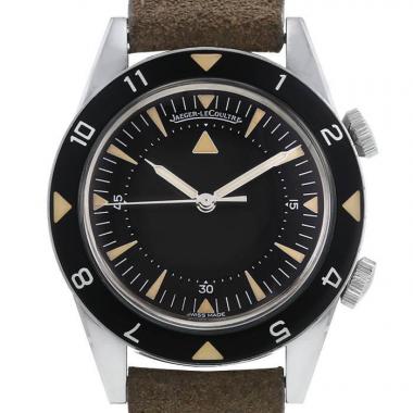 Orologio Jaeger-LeCoultre Memovox Tribute To Deep Sea in acciaio Ref :  134.8.96 Circa  2012