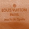Shopping bag Louis Vuitton Houston in pelle verniciata monogram marrone e pelle naturale - Detail D3 thumbnail