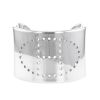 Hermès Eclipse large model cuff bracelet in silver - 00pp thumbnail