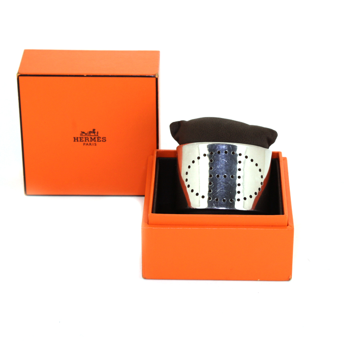 Bracelet manchette Hermès Eclipse grand modèle en argent