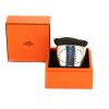 Hermès Eclipse large model cuff bracelet in silver - Detail D2 thumbnail