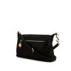 Fendi shoulder bag in black glittering leather - 00pp thumbnail