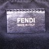 Fendi shoulder bag in black glittering leather - Detail D3 thumbnail