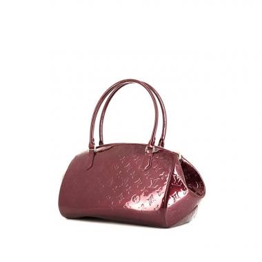 Bolso para llevar al hombro o en la mano Louis Vuitton Sheerwood en charol Monogram violeta