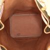 Shopping bag Louis Vuitton Grand Noé modello grande in tela monogram cerata e pelle naturale - Detail D2 thumbnail
