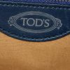 Tod's shoulder bag in blue leather - Detail D3 thumbnail
