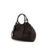 Gucci Sukey medium model bag worn on the shoulder or carried in the hand in brown monogram leather - 00pp thumbnail