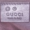 Gucci Sukey medium model bag worn on the shoulder or carried in the hand in brown monogram leather - Detail D3 thumbnail