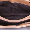 Shopping bag Dior Jeans Pocket in tessuto a monogramma Oblique marrone e pelle beige - Detail D2 thumbnail