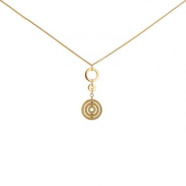 Collar semiarticulado Bulgari Astrale modelo grande en oro amarillo