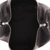 Sac de voyage Louis Vuitton  Keepall 50 en toile monogram noire et cuir noir - Detail D3 thumbnail