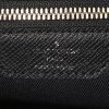Bolsa de viaje Louis Vuitton Keepall 50 cm en lona Monogram negra y cuero negro - Detail D4 thumbnail
