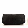 Sac de voyage Louis Vuitton  Keepall 50 en toile monogram noire et cuir noir - Detail D5 thumbnail