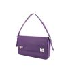 Prada bag worn on the shoulder or carried in the hand in purple leather - 00pp thumbnail