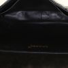 Chanel Vintage handbag in dark brown patent quilted leather - Detail D2 thumbnail