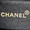 Chanel Vintage handbag in dark brown patent quilted leather - Detail D3 thumbnail