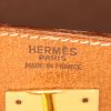 Bolso de mano Hermes Kelly 32 cm en cuero de Pecarí color oro - Detail D4 thumbnail