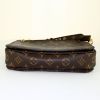Bolso bandolera Louis Vuitton Metis en lona Monogram marrón y cuero natural - Detail D5 thumbnail