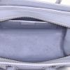 Bolso bandolera Céline Luggage Nano en cuero azul gris - Detail D3 thumbnail