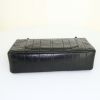 Chanel Vintage handbag in black quilted leather - Detail D5 thumbnail