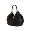 Louis Vuitton large model handbag in brown mahina leather - 00pp thumbnail