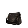 Chanel Grand Shopping shopping bag in black leather - 00pp thumbnail