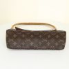 Louis Vuitton Looping small model handbag in brown monogram canvas and natural leather - Detail D4 thumbnail