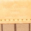 Louis Vuitton Neverfull small model shopping bag in brown monogram canvas and natural leather - Detail D3 thumbnail