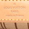 Louis Vuitton Neverfull medium model shopping bag in brown monogram canvas and natural leather - Detail D3 thumbnail