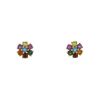 H. Stern small earrings in yellow gold and colored stones - 00pp thumbnail