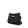 Hermès Jypsiere 28 cm shoulder bag in black togo leather - 00pp thumbnail