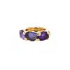 Pomellato ring in yellow gold and colored stones - 00pp thumbnail